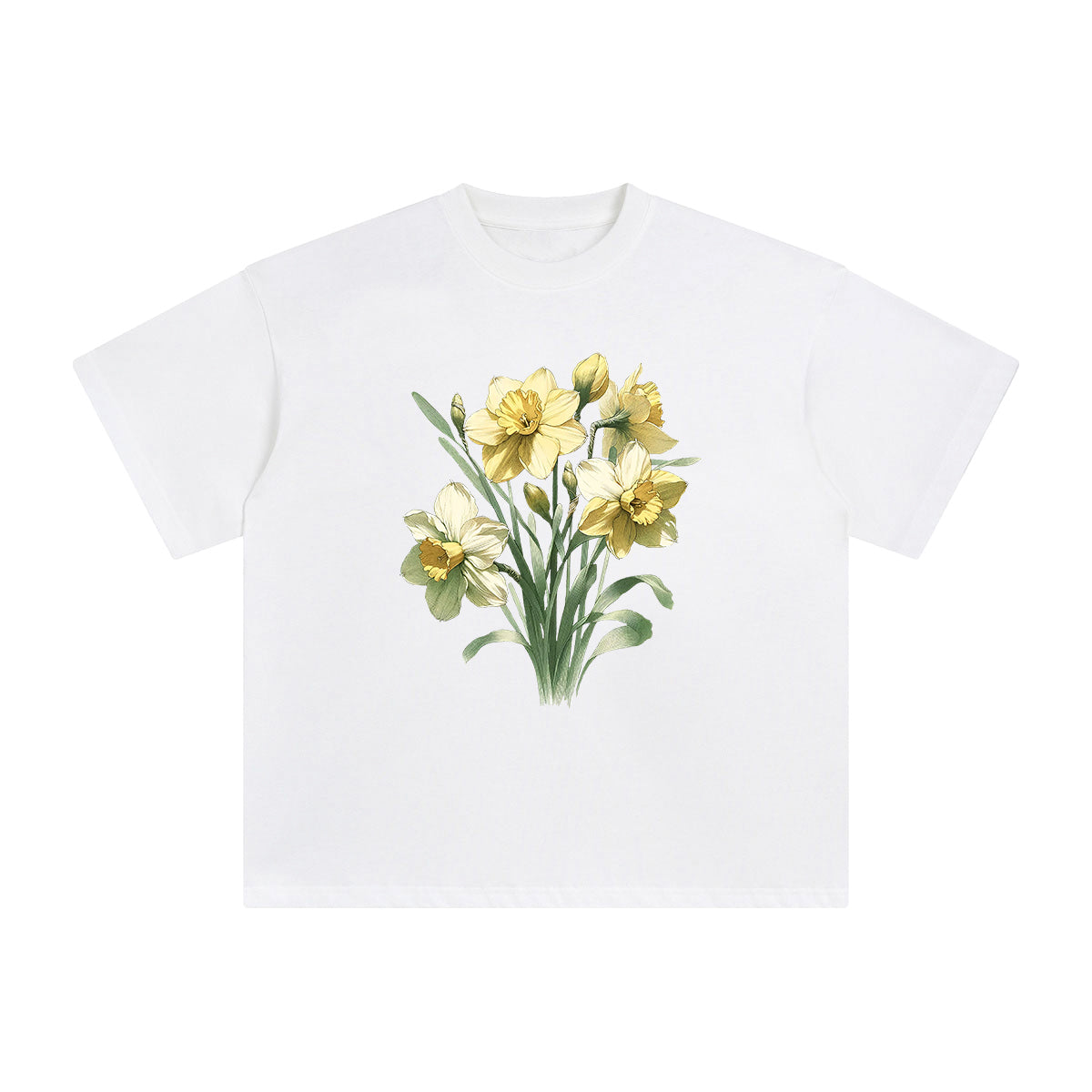 Daffodil Graphic Tee-INNBLAC Fashion Apparel