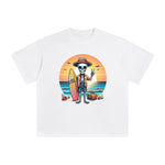 Summer Skeleton Graphic Tee-INNBLAC Fashion Apparel