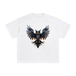 Goth Owl Graphic Tee-INNBLAC Fashion Apparel