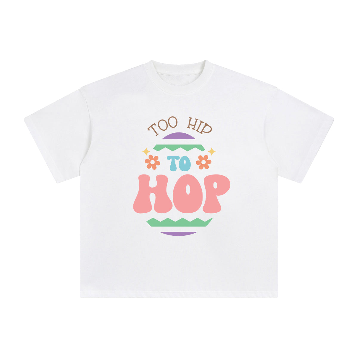 Too Hip To Hop Graphic Tee-INNBLAC Fashion Apparel