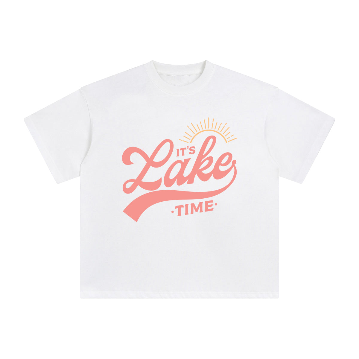 It's Lake Time Graphic Tee-INNBLAC Fashion Apparel