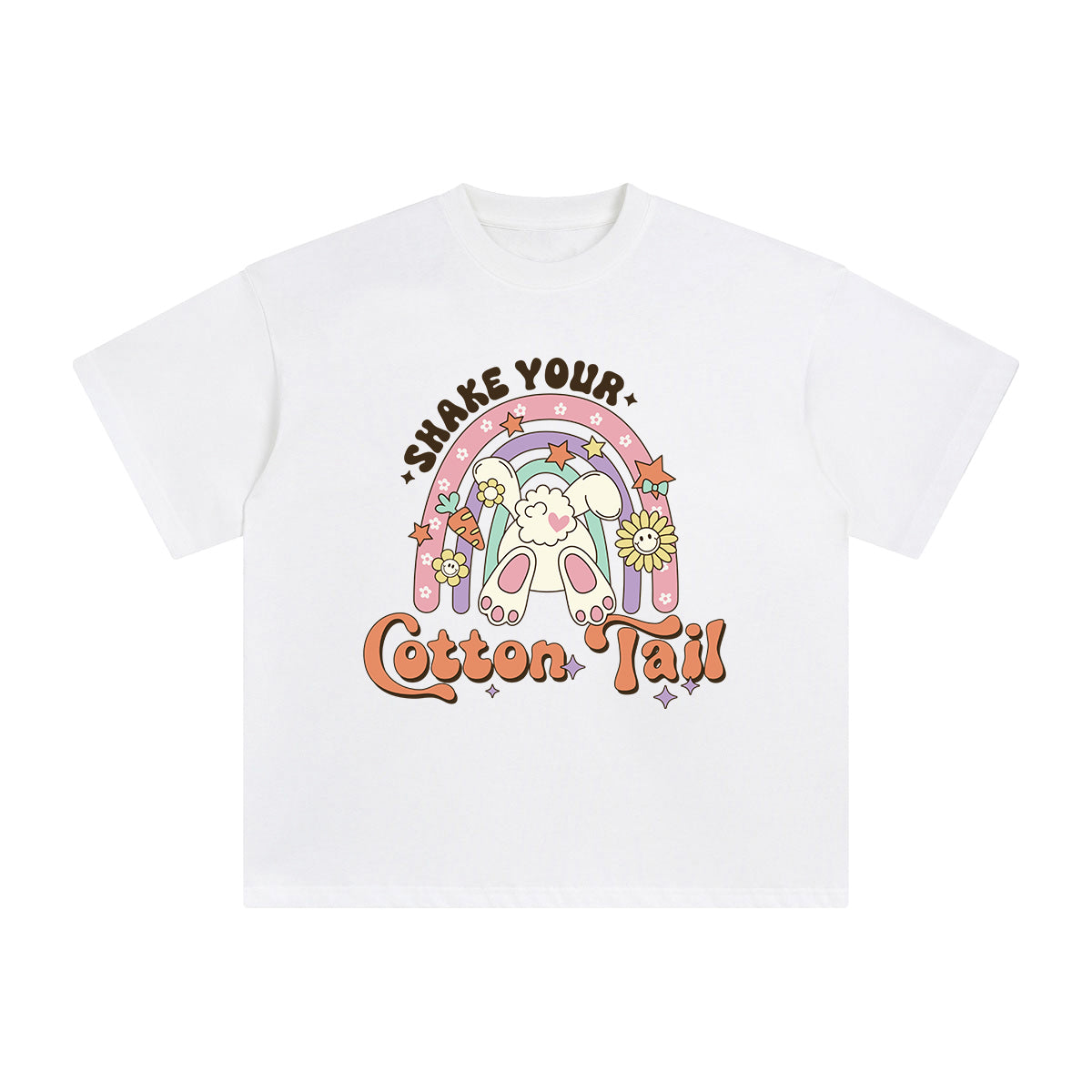 Shake Your Cotton Tail Graphic Tee-INNBLAC Fashion Apparel