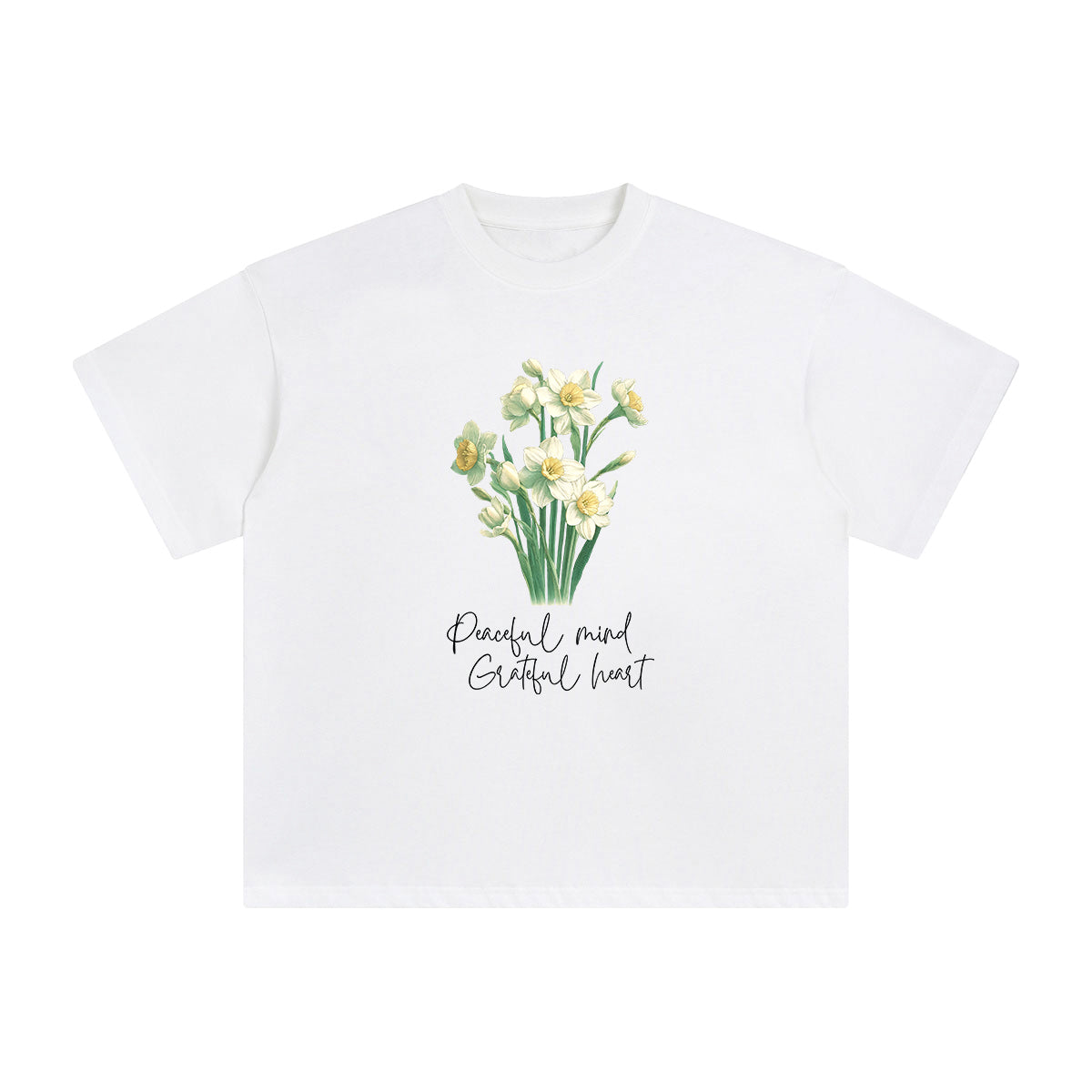 Narcissus Graphic Tee-INNBLAC Fashion Apparel