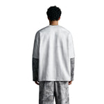 Branch Camo Sleeve Spray-Dyed Fleece Sweatshirt