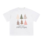 Boho Christmas Trees Graphic Tee-INNBLAC Fashion Apparel
