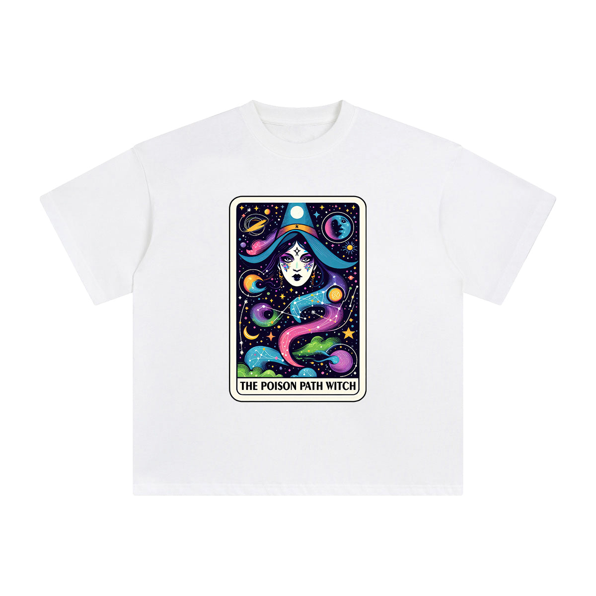 The Poison Path Witch Graphic Tee-INNBLAC Fashion Apparel