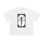 Mystery Skeleton Tarot Card Graphic Tee-INNBLAC Fashion Apparel