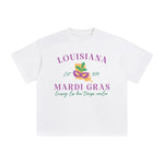 Louisiana Mardi Gras Graphic Tee-INNBLAC Fashion Apparel