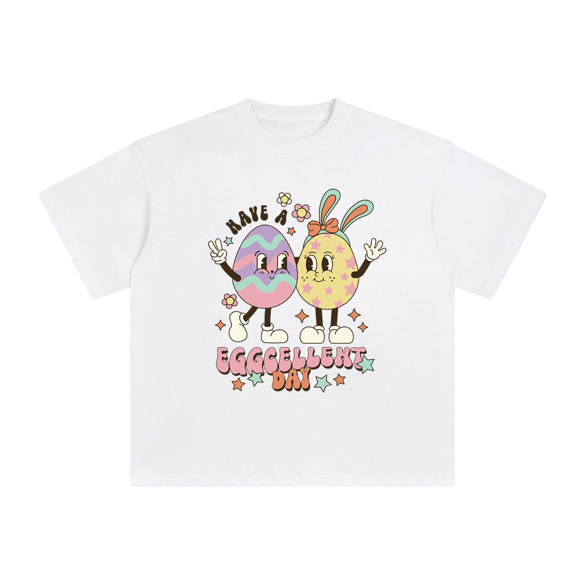 Egg Cellent Day Graphic Tee-INNBLAC Fashion Apparel
