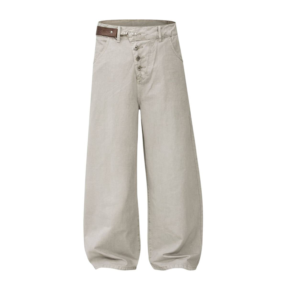 Minimalist Panelled Relaxed Fit Jogger Pants