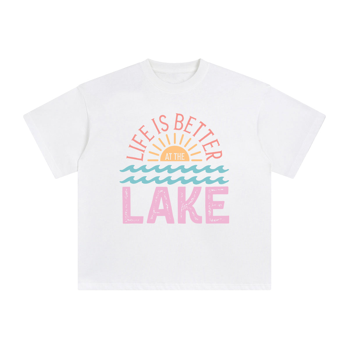 Life Is Better At The Lake Graphic Tee-INNBLAC Fashion Apparel