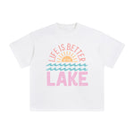Life Is Better At The Lake Graphic Tee-INNBLAC Fashion Apparel