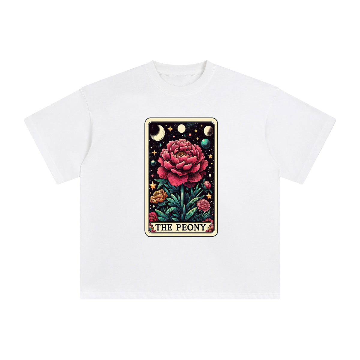 The Peony Graphic Tee-INNBLAC Fashion Apparel