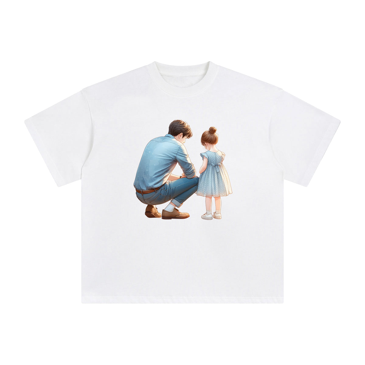 Father And Baby Graphic Tee-INNBLAC Fashion Apparel