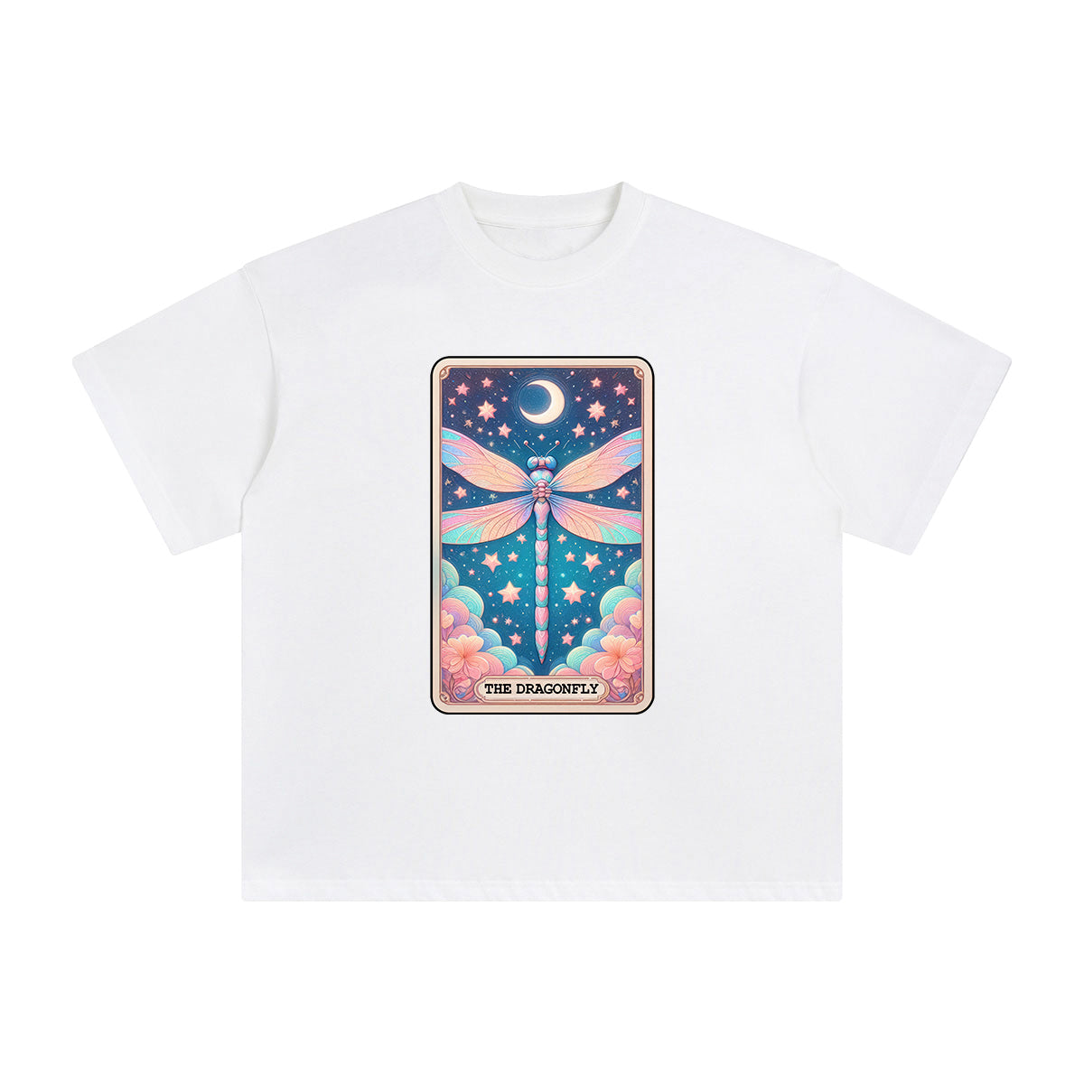 The Dragonfly Card Graphic Tee-INNBLAC Fashion Apparel