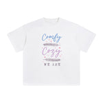 Comfy Cozy Weare Graphic Tee-INNBLAC Fashion Apparel