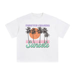 Forever Chasing Sunsets Graphic Tee-INNBLAC Fashion Apparel