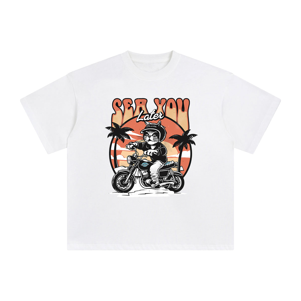 Sea You Later Graphic Tee-INNBLAC Fashion Apparel
