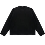 Heavyweight Washed Waffle Cotton Long Sleeve Tee 340G