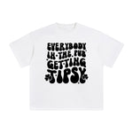 Everbody In The Pub Getting Tipsy Graphic Tee-INNBLAC Fashion Apparel