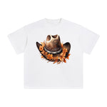 Cowboy Hat Graphic Tee-INNBLAC Fashion Apparel