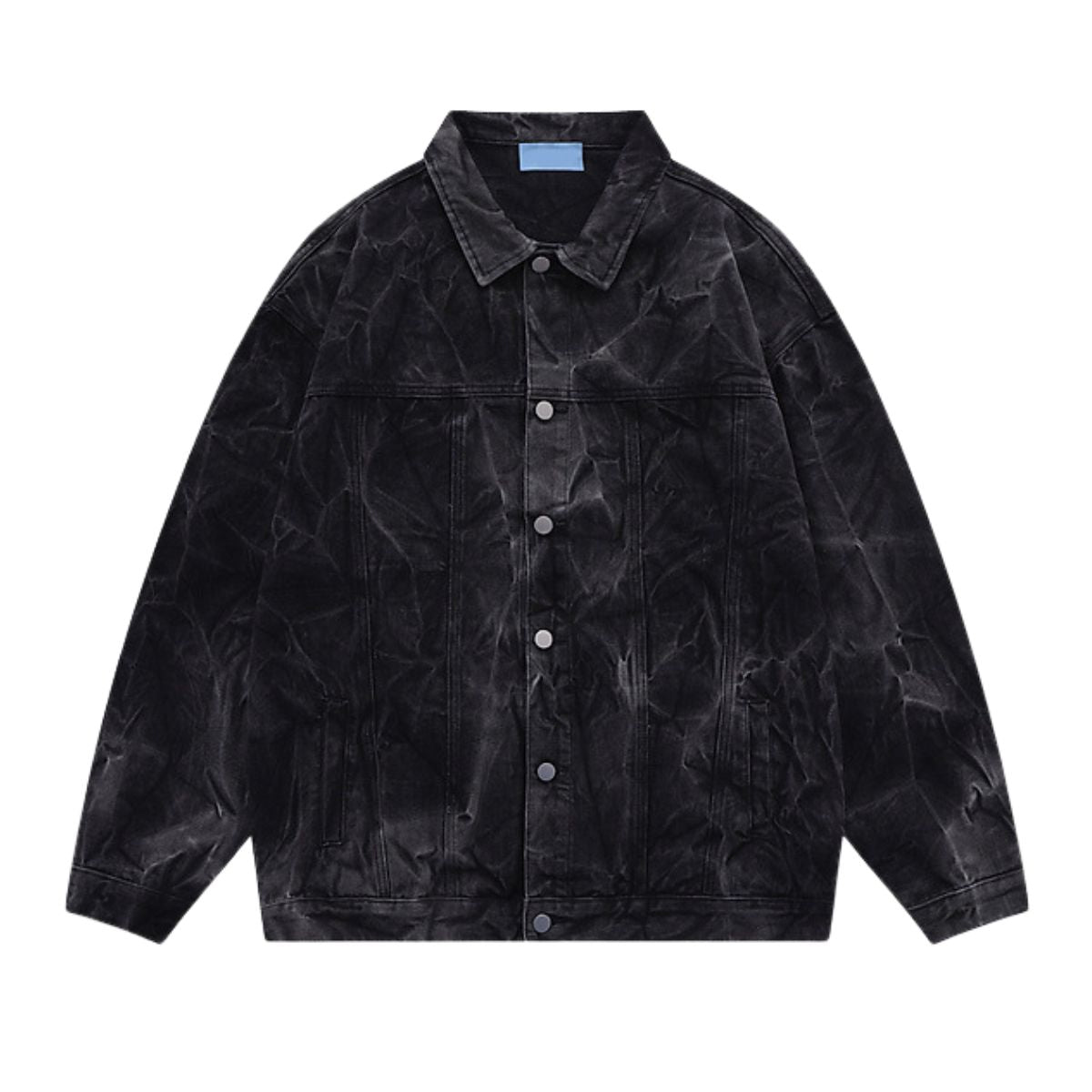 New Stylish Water Wave Denim Jacket