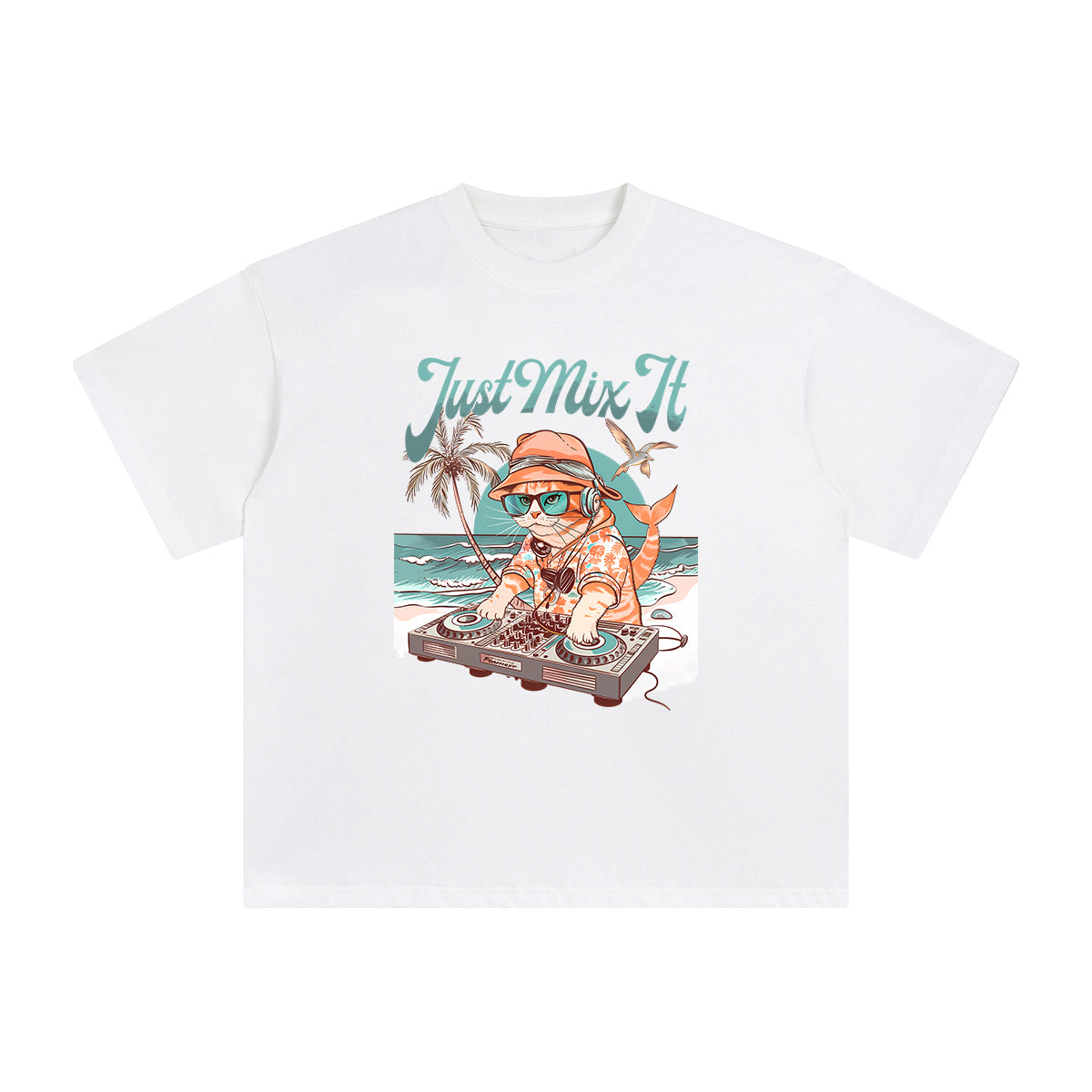 Just Mix It Graphic Tee-INNBLAC Fashion Apparel