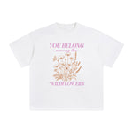 Vintage Wildflowers Graphic Tee-INNBLAC Fashion Apparel