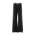 Old Money Striped Wide Leg Trousers