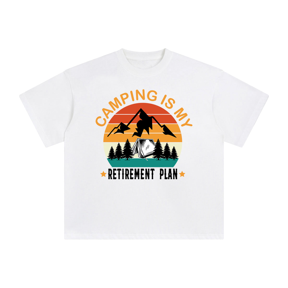 Camping Quote Graphic Tee-INNBLAC Fashion Apparel