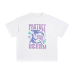 Protect Our Ocean Dolphin Graphic Tee-INNBLAC Fashion Apparel