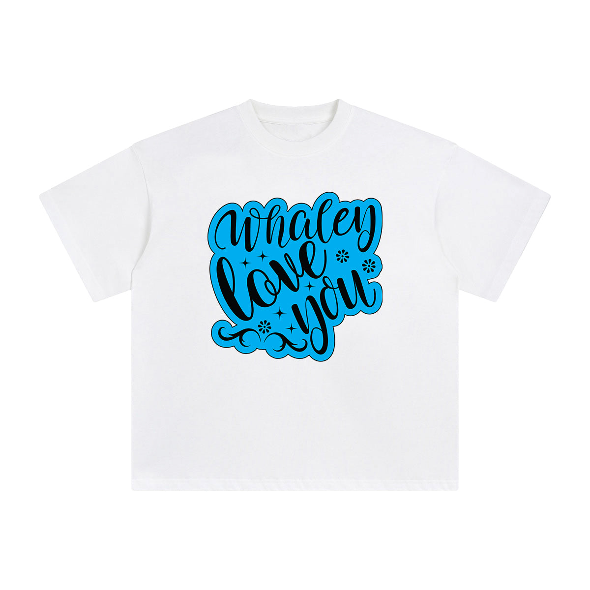 Whaley Love You Graphic Tee-INNBLAC Fashion Apparel