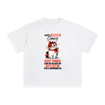 Crazy Cat Mom Graphic Tee-INNBLAC Fashion Apparel