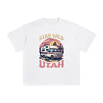 Stay Wild Utah Graphic Tee-INNBLAC Fashion Apparel
