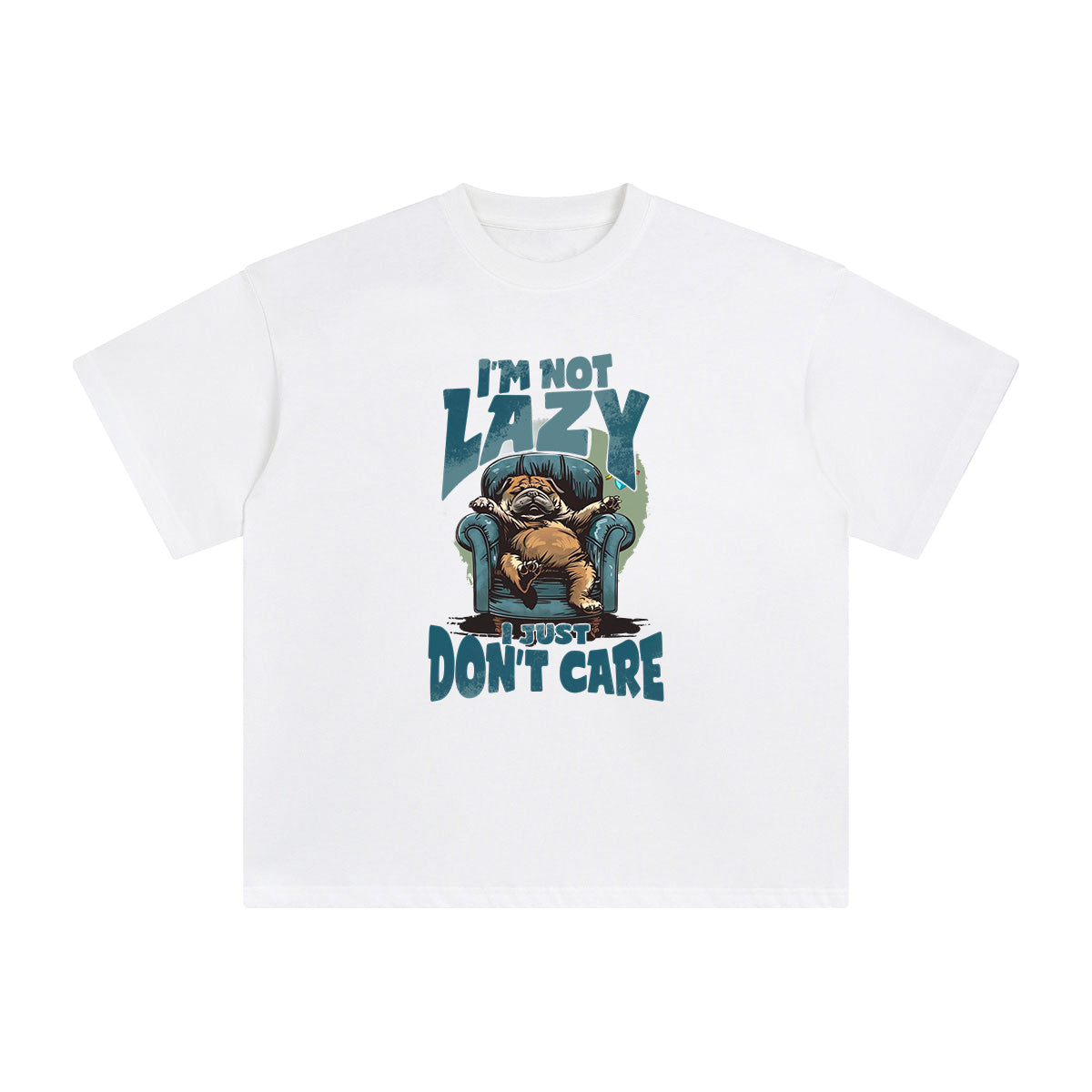 Lazy Dog Graphic Tee-INNBLAC Fashion Apparel