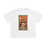 Boo Tarot Card Graphic Tee-INNBLAC Fashion Apparel