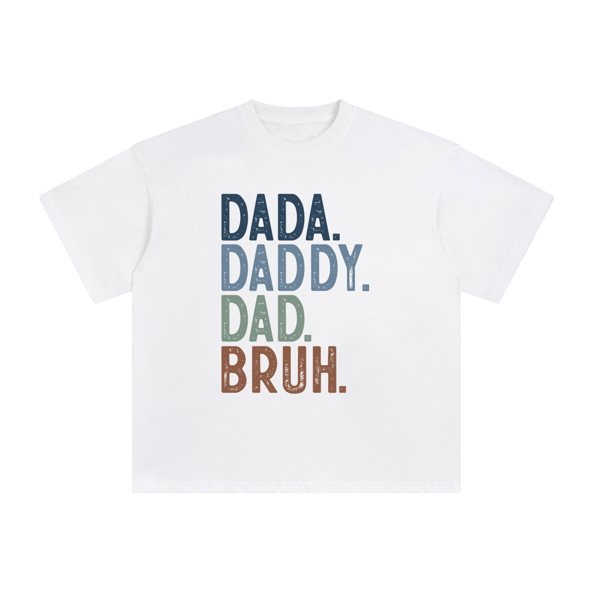 Fathers Day Retro Graphic Tee-INNBLAC Fashion Apparel