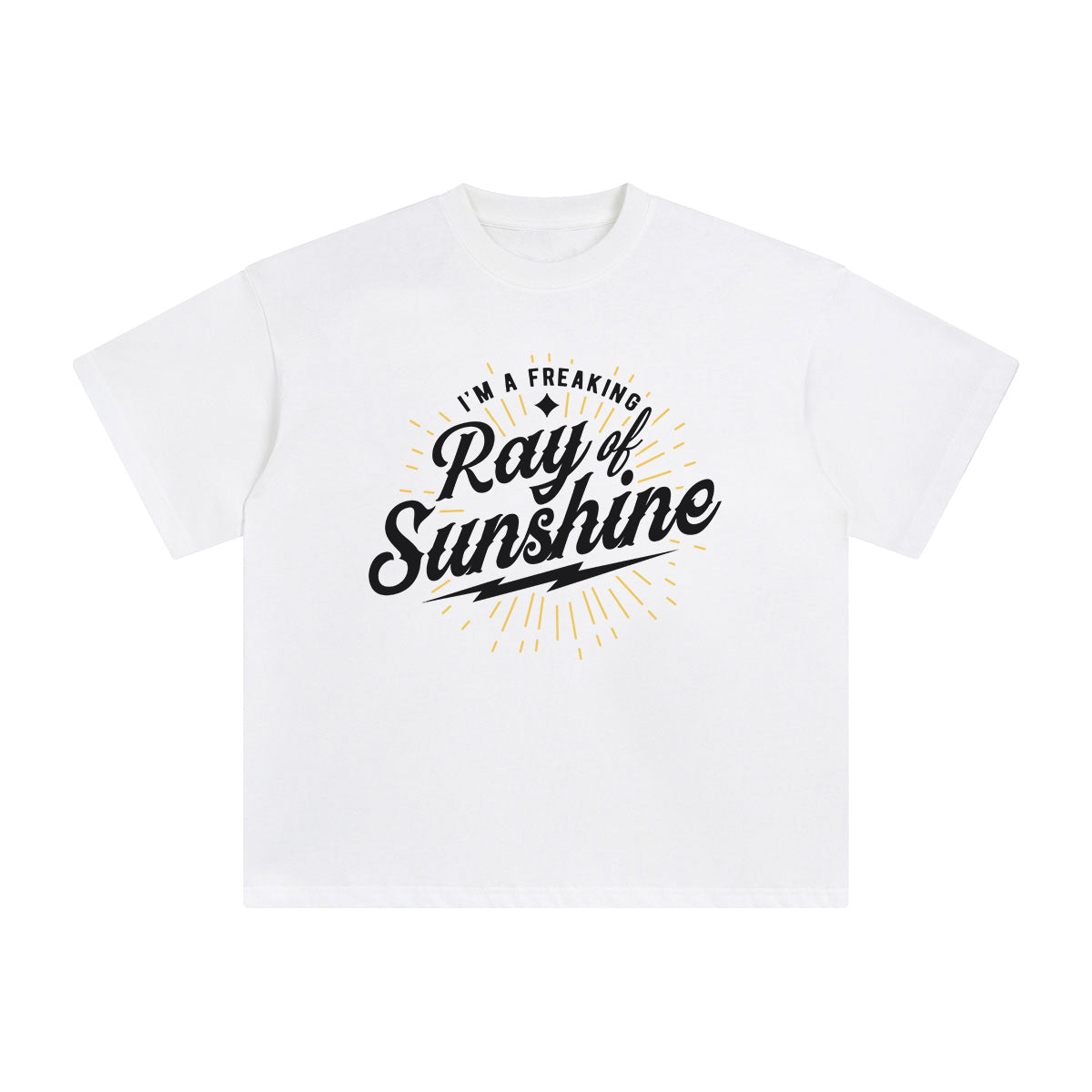 I'm A Freaking Ray Of Sunshine Graphic Tee-INNBLAC Fashion Apparel