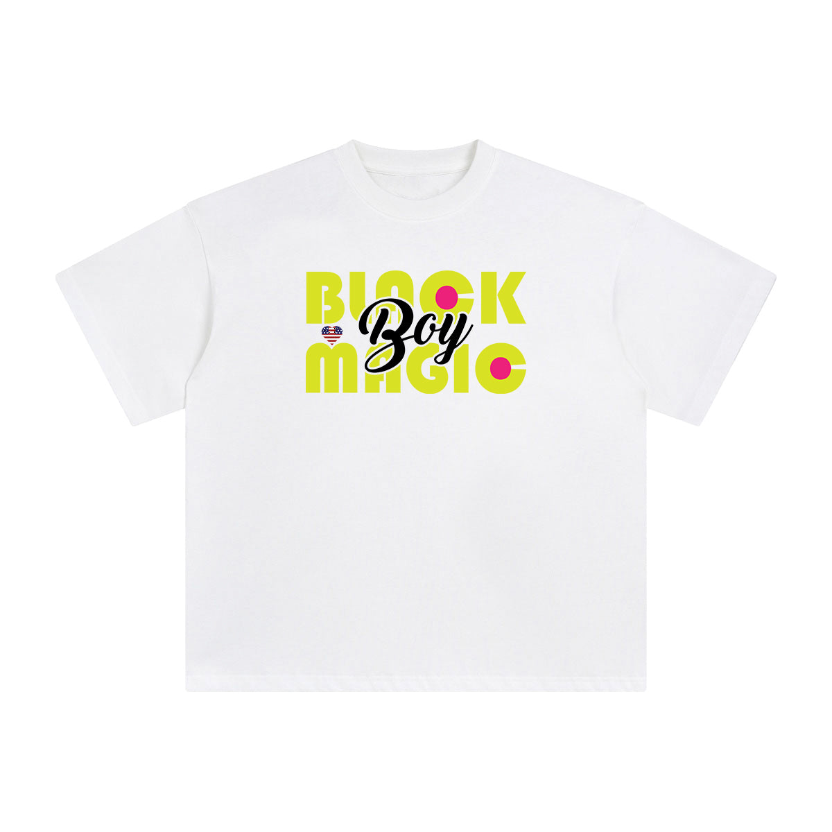 Black Boy Magic Aesthetic Graphic Tee-INNBLAC Fashion Apparel