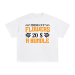 Flowers Price Slogan Graphic Tee-INNBLAC Fashion Apparel