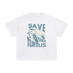 Save The Turtles Graphic Tee-INNBLAC Fashion Apparel