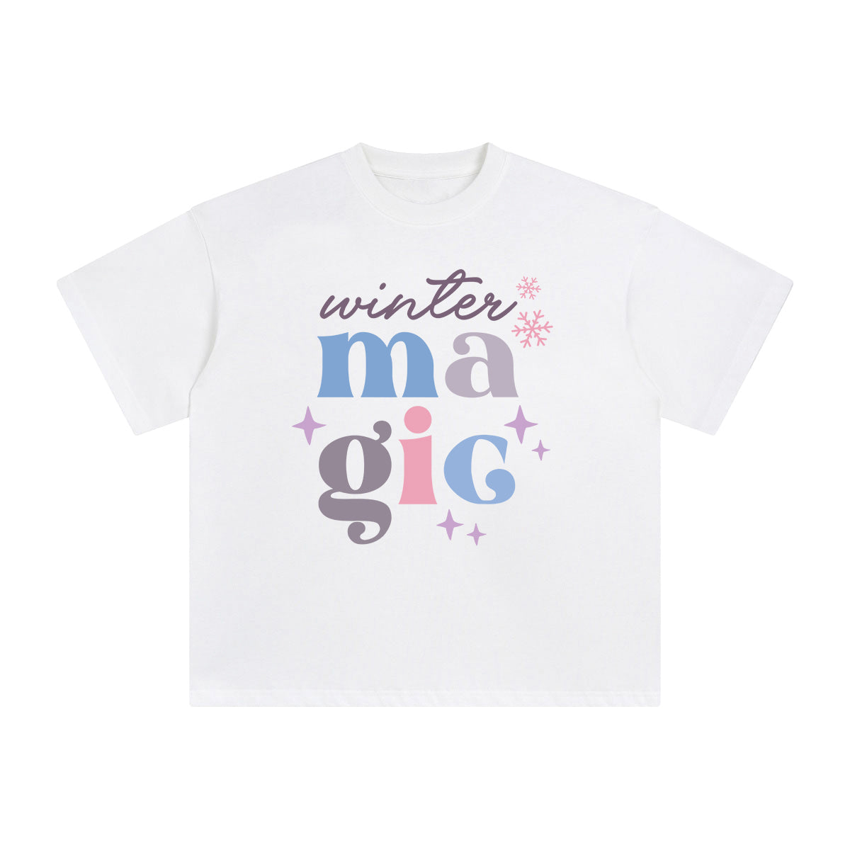 Winter Magic Graphic Tee-INNBLAC Fashion Apparel