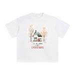 Christmas House Graphic Tee-INNBLAC Fashion Apparel