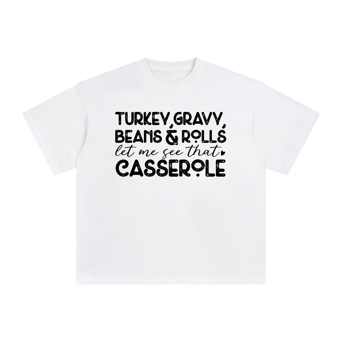 Thanksgiving Quote Graphic Tee-INNBLAC Fashion Apparel