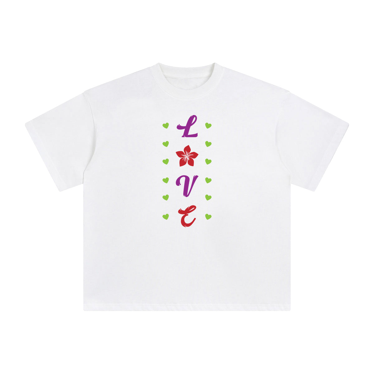 LOVE Aesthetic Graphic Tee-INNBLAC Fashion Apparel