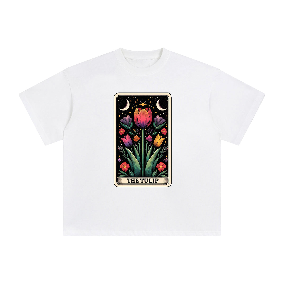 Tulip Graphic Tee-INNBLAC Fashion Apparel
