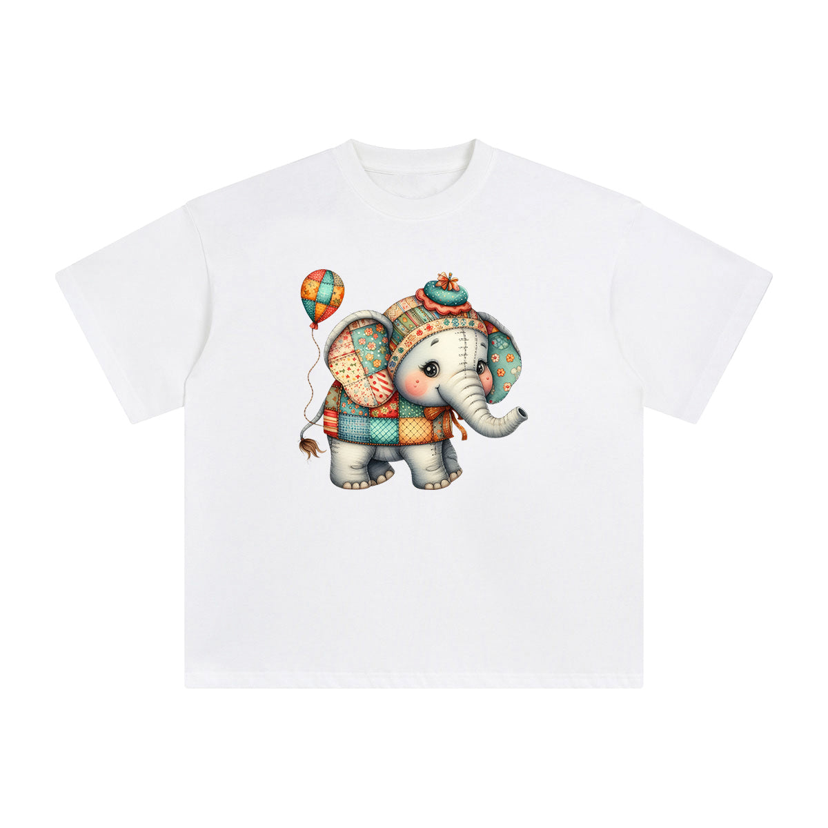 Elephant Graphic Tee-INNBLAC Fashion Apparel