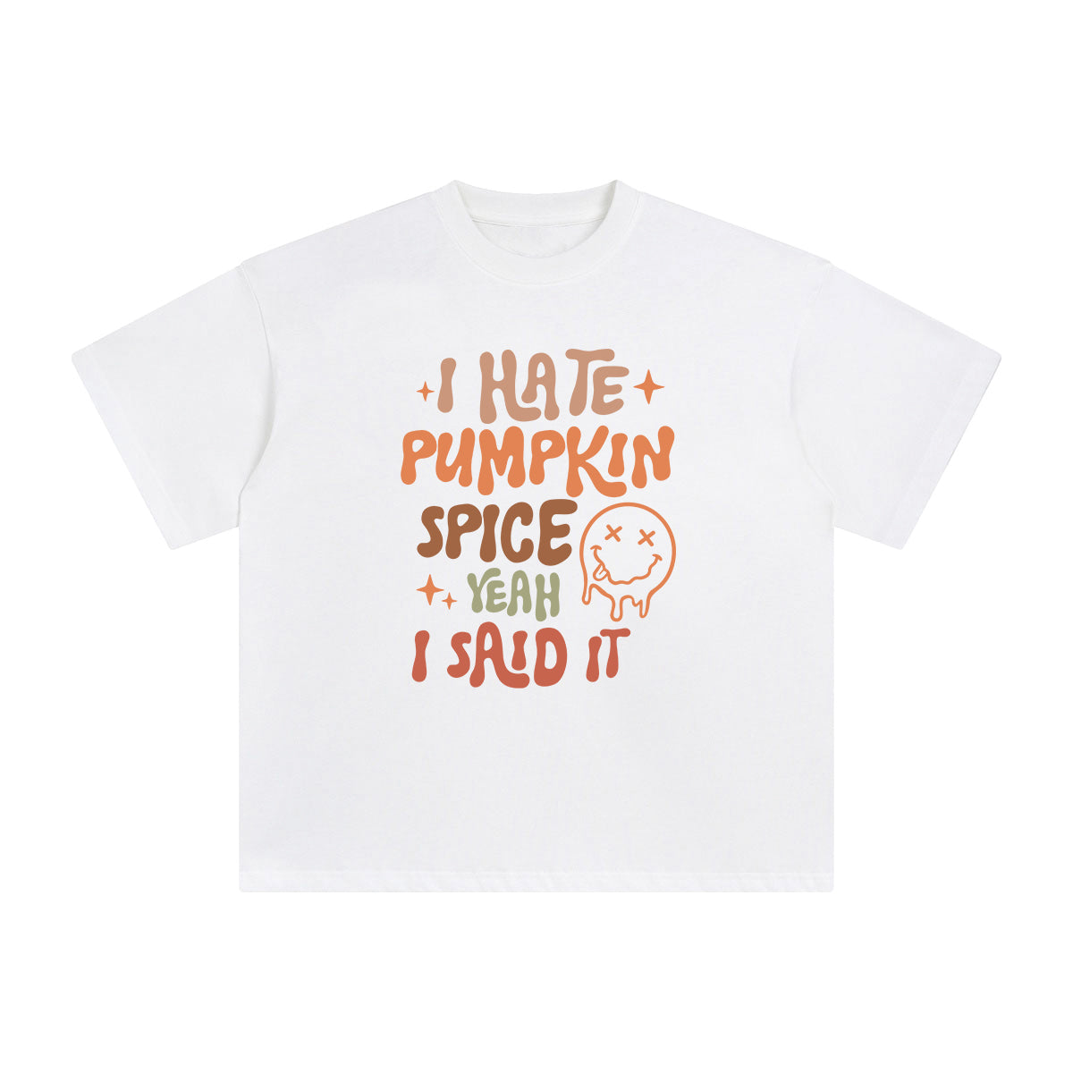 Pumpkin Spice Quote Graphic Tee-INNBLAC Fashion Apparel