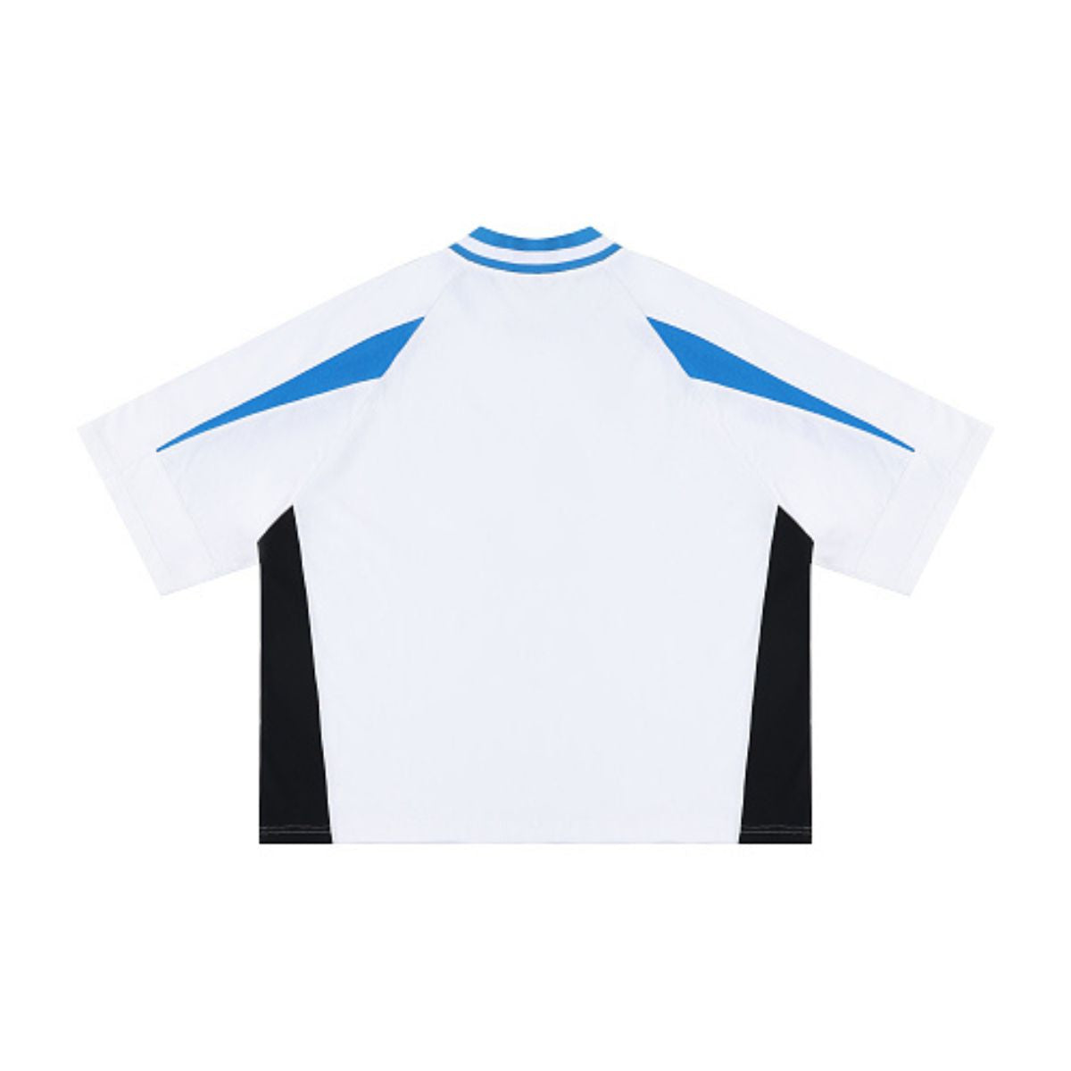 Colorblock V Neck Cotton Tee 250G