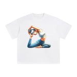 Yoga Mom Comic Graphic Tee-INNBLAC Fashion Apparel
